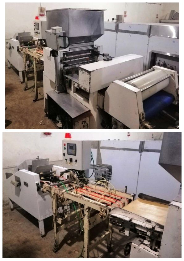 wafer creaming machine for wafer sheets